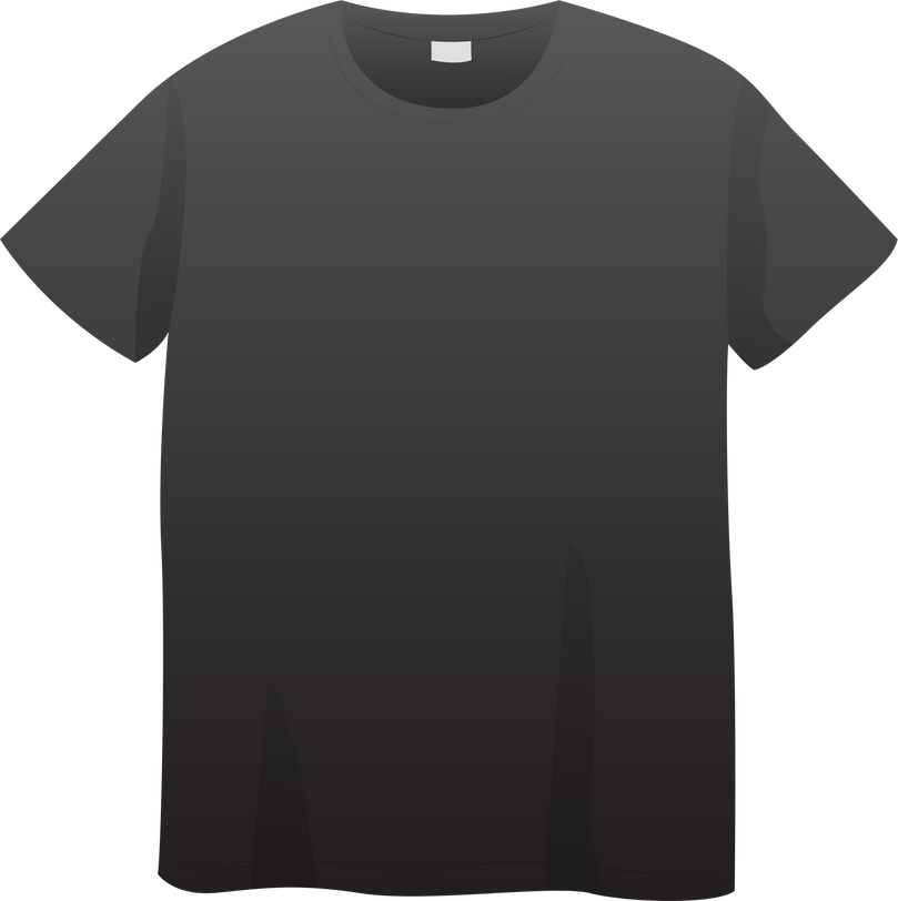 Grey Plain T-shirt Front Mockup Design